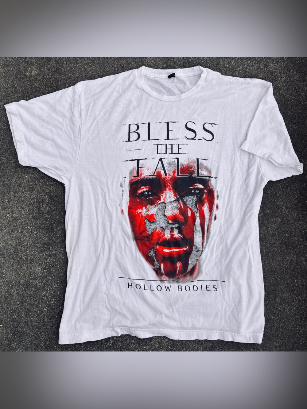 Pre-owned Bless The Fall "Hollow Bodies" Graphic Tee, Size XL, Pre-owned